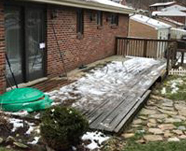 extreme deck makeover by Quaker Sate Construction